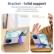 For Huawei Mate X5 Ice-Cold Holder PC Hybrid TPU Phone Case(Purple)