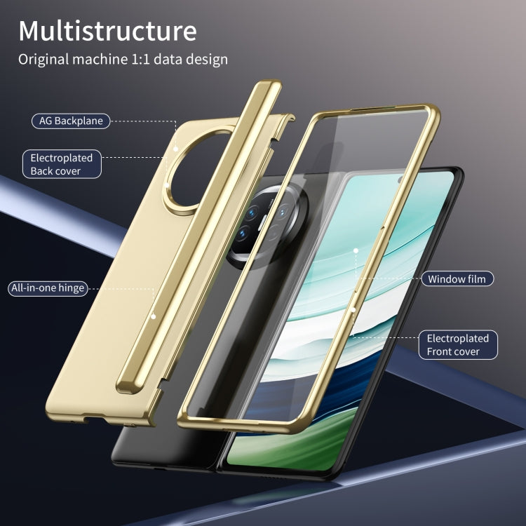For Huawei Mate X5 Integrated AG Frosted Vacuum Plating Phone Case(Gold) - Huawei Cases by PMC TechLife | Online Shopping South Africa | PMC TechLife | Buy Now Pay Later Mobicred
