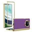 For Huawei Mate X5 Integrated AG Frosted Vacuum Plating Phone Case(Purple) - Huawei Cases by PMC TechLife | Online Shopping South Africa | PMC TechLife | Buy Now Pay Later Mobicred