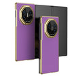 For Huawei Mate XT Ultimate Design Integrated AG Frosted Vacuum Plating Phone Case(Purple) - Huawei Cases by PMC TechLife | Online Shopping South Africa | PMC TechLife | Buy Now Pay Later Mobicred