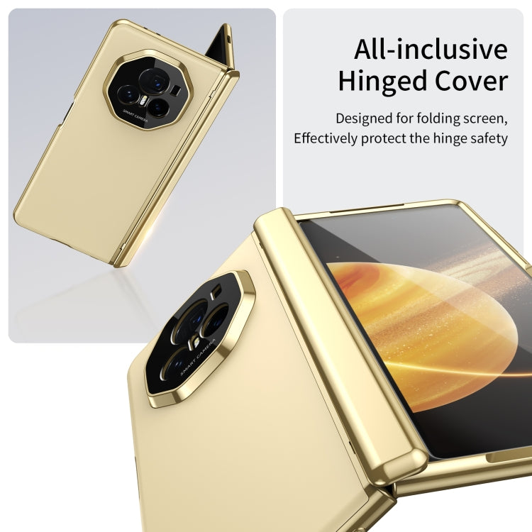 For Honor Magic V3 Integrated AG Frosted Vacuum Plating Phone Case(Gold) - free shipping - PMC TechLife - Order now!