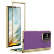 For Honor Magic Vs3 Integrated AG Frosted Vacuum Plating Phone Case(Purple) - Honor Cases by PMC TechLife | Online Shopping South Africa | PMC TechLife | Buy Now Pay Later Mobicred