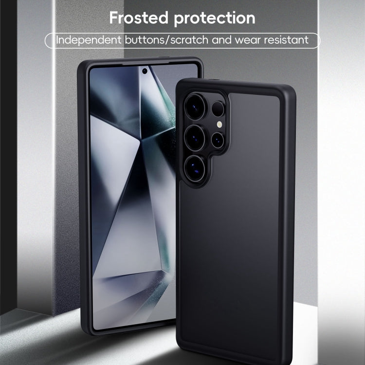 For Samsung Galaxy S25 Ultra 5G Skin Feel Phone Case(Black) - Galaxy S25 Ultra 5G Cases by PMC Jewellery | Online Shopping South Africa | PMC Jewellery | Buy Now Pay Later Mobicred