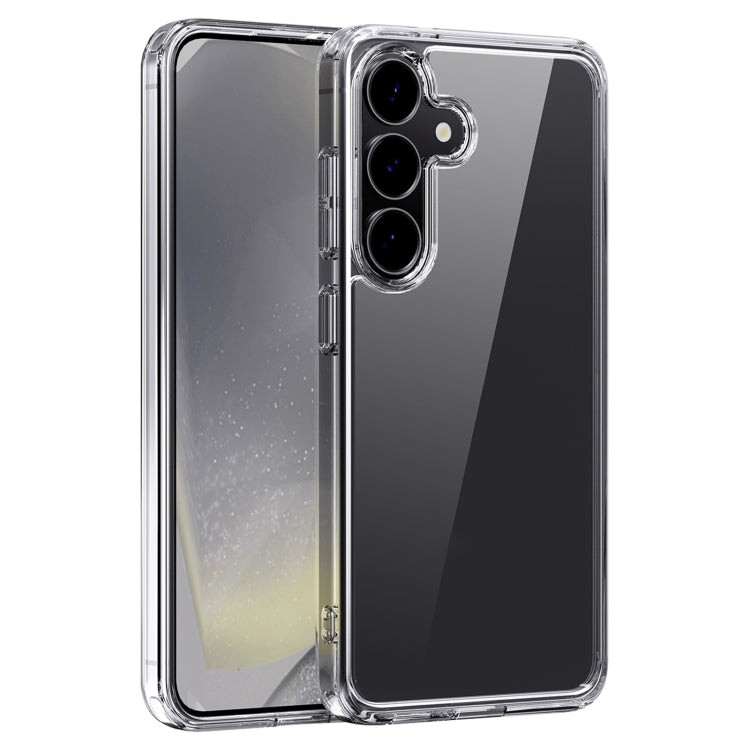For Samsung Galaxy S25 5G Crystal Clear TPU Hybrid PC Phone Case(Transparent)