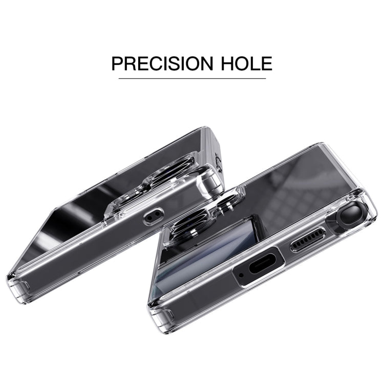 For Samsung Galaxy S25+ 5G Crystal Clear TPU Hybrid PC Phone Case(Transparent)