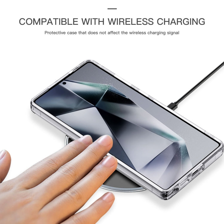 For Samsung Galaxy S25 5G Crystal Clear TPU Hybrid PC Phone Case(Transparent)