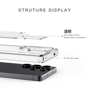 For Samsung Galaxy S25+ 5G Crystal Clear TPU Hybrid PC Phone Case(Transparent)
