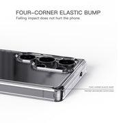 For Samsung Galaxy S25 5G Crystal Clear TPU Hybrid PC Phone Case(Transparent)