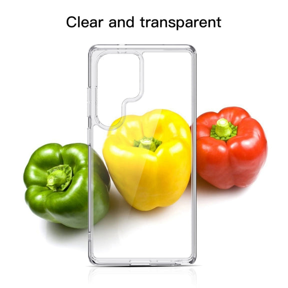 For Samsung Galaxy S25+ 5G Crystal Clear TPU Hybrid PC Phone Case(Transparent)