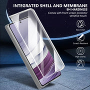 For Huawei Mate X3 lce Folding Series MagSafe Integrated Clear PC Phone Case(Orange)