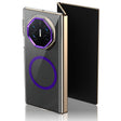 For Huawei Mate XT Ultimate Design lce Folding Series MagSafe Integrated Clear PC Phone Case(Purple) - Huawei Cases by PMC TechLife | Online Shopping South Africa | PMC TechLife | Buy Now Pay Later Mobicred