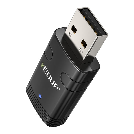 EDUP EP-AX910 900Mbps WiFi 6 Bluetooth 5.3 USB WiFi Adapter Dual-Band Wireless Network Card(Black) - free shipping - PMC Jewellery - Order now!