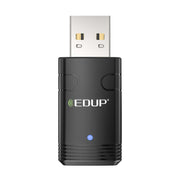 EDUP EP-AX910 900Mbps WiFi 6 Bluetooth 5.3 USB WiFi Adapter Dual-Band Wireless Network Card(Black)