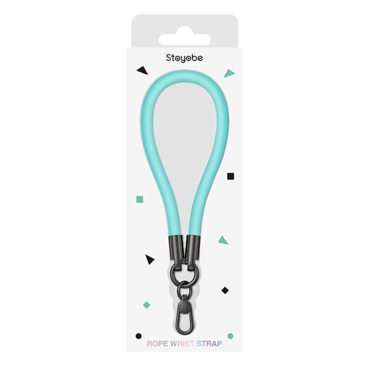 DUX DUICS Stoyobe PL-II Universal Silicone Phone Wrist Strap Anti-lost Lanyard(Tiffany Blue)