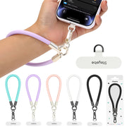 DUX DUICS Stoyobe PL-II Universal Silicone Phone Wrist Strap Anti-lost Lanyard(Purple)