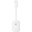 USB Interface Wired to Wireless Car CarPlay Adapter(White) - Bluetooth Adapters by PMC TechLife | Online Shopping South Africa | PMC TechLife | Buy Now Pay Later Mobicred
