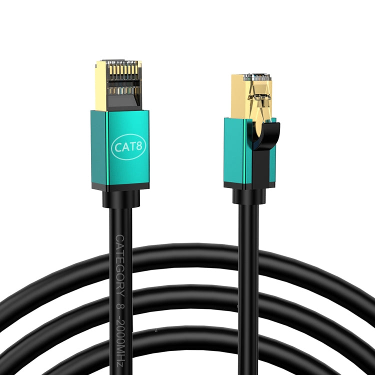 10m Home Fiber Bandwidth 10 Gigabit CAT8 Network Cable(Green) - Lan Cable and Tools by PMC TechLife | Online Shopping South Africa | PMC TechLife | Buy Now Pay Later Mobicred