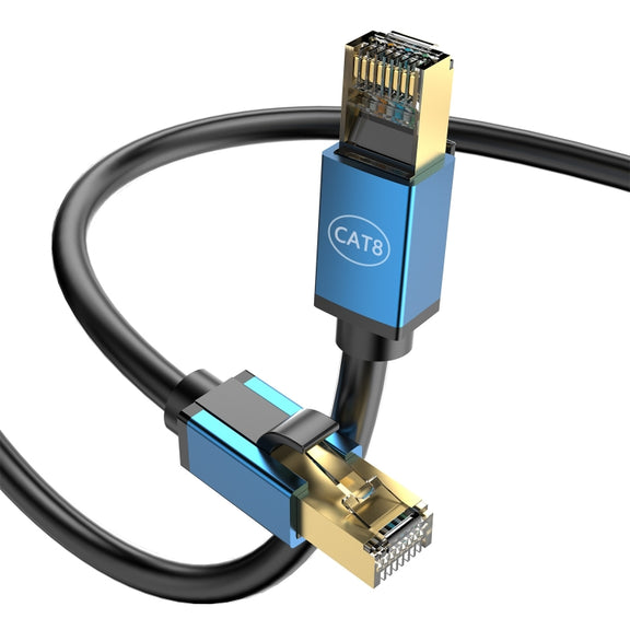 8m Home Fiber Bandwidth 10 Gigabit CAT8 Network Cable(Blue)
