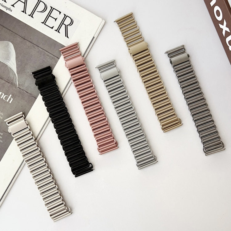 For Samsung Galaxy Watch 7 / 6 / 5 Hollow Chain Metal Watch Band(Silver White) - free shipping - PMC TechLife - Order now!