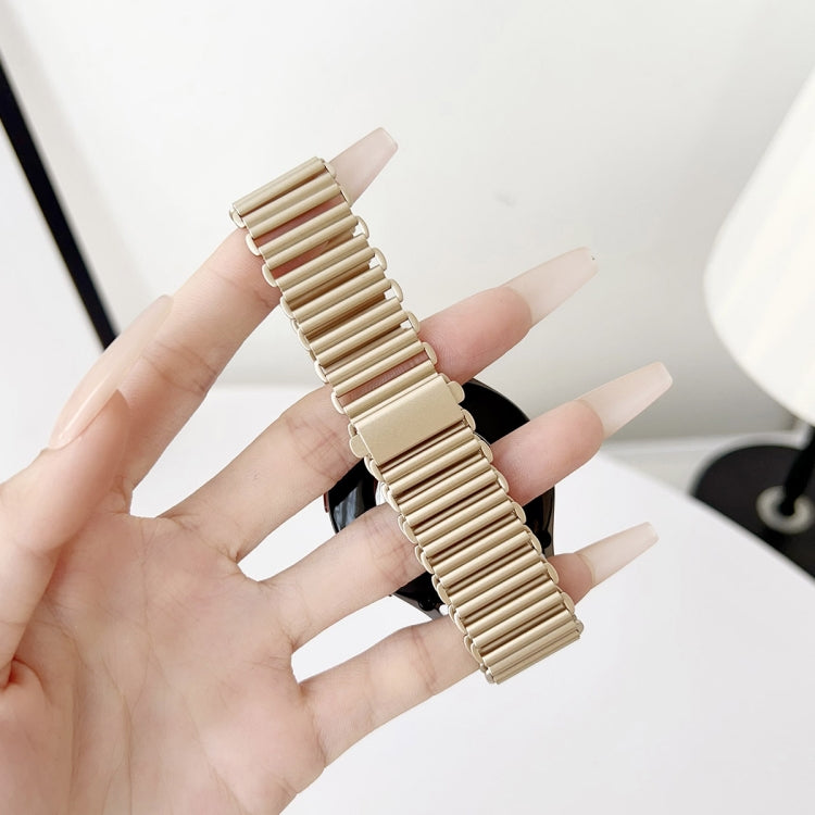 For Samsung Galaxy Watch 7 / 6 / 5 Hollow Chain Metal Watch Band(Silver White) - free shipping - PMC TechLife - Order now!