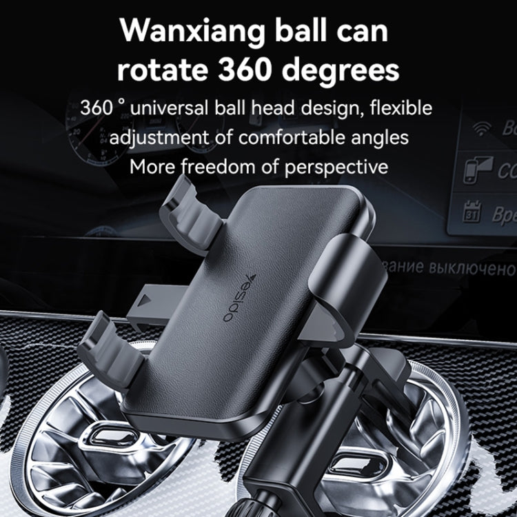 Yesido C240 Car Rotatable Air Vent Phone Holder for Mercedes Benz(Black) - free shipping - PMC TechLife - Order now!