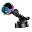 Yesido C315 15W Suction Cup Air Vent Car Wireless Charging Holder with RGB Lighting(Black) - free shipping - PMC TechLife - Order now!