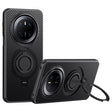 For Huawei Mate 70 Pro / 70 Pro+ Carbon Fiber MagSafe Phone Case with 360 Degree Rotating Holder(Black) - Huawei Cases by PMC TechLife | Online Shopping South Africa | PMC TechLife | Buy Now Pay Later Mobicred