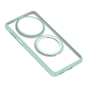 For Huawei Mate 70 Pro / 70 Pro+ Frosted 360 Degree Rotating Holder Phone Case(Green)