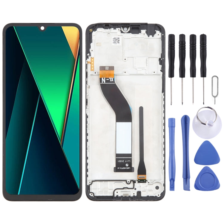 For Xiaomi Poco C75 Original LCD Screen Digitizer Full Assembly with Frame - LCD Screen by PMC TechLife | Online Shopping South Africa | PMC TechLife | Buy Now Pay Later Mobicred