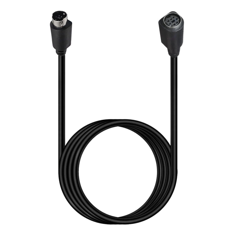 Mini DIN 7 Pin Core Audio / Video Cable, Length:3m(Male to Female Straight) - Cables by PMC Jewellery | Online Shopping South Africa | PMC Jewellery | Buy Now Pay Later Mobicred