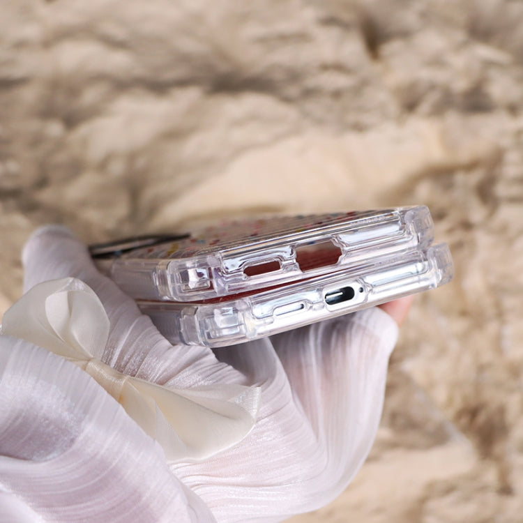 For Samsung Galaxy S25 5G Capsule Glitter TPU Hybrid PC Airbag Phone Case(Sequin) - Galaxy S25 5G Cases by PMC Jewellery | Online Shopping South Africa | PMC Jewellery | Buy Now Pay Later Mobicred