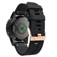 For Garmin 20mm Spotted Rose Gold Buckle Silicone Quick Release Watch Band(Black) - free shipping - PMC TechLife - Order now!