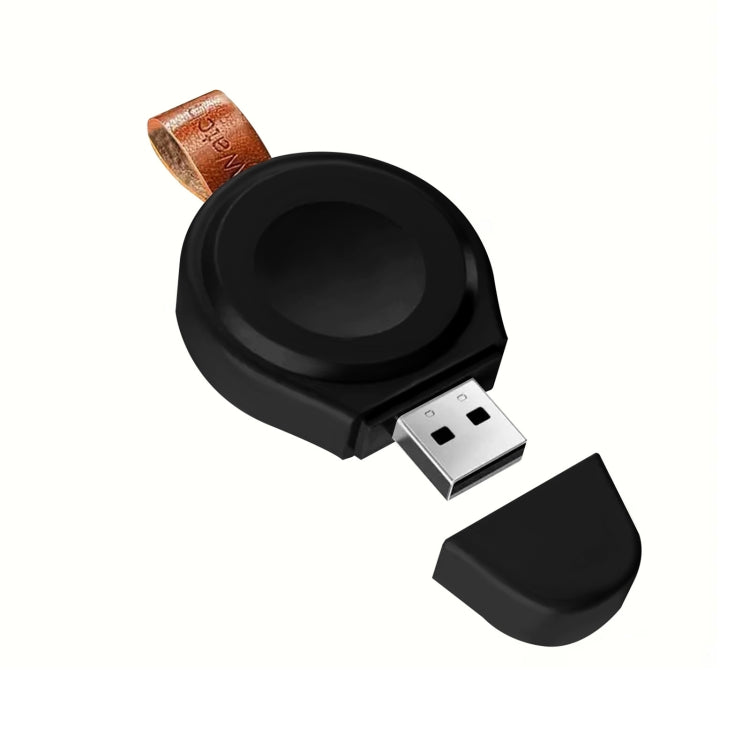For Apple Watch Series A01 Portable Wireless Charger(Black) - Charger / Holder by PMC Jewellery | Online Shopping South Africa | PMC Jewellery | Buy Now Pay Later Mobicred
