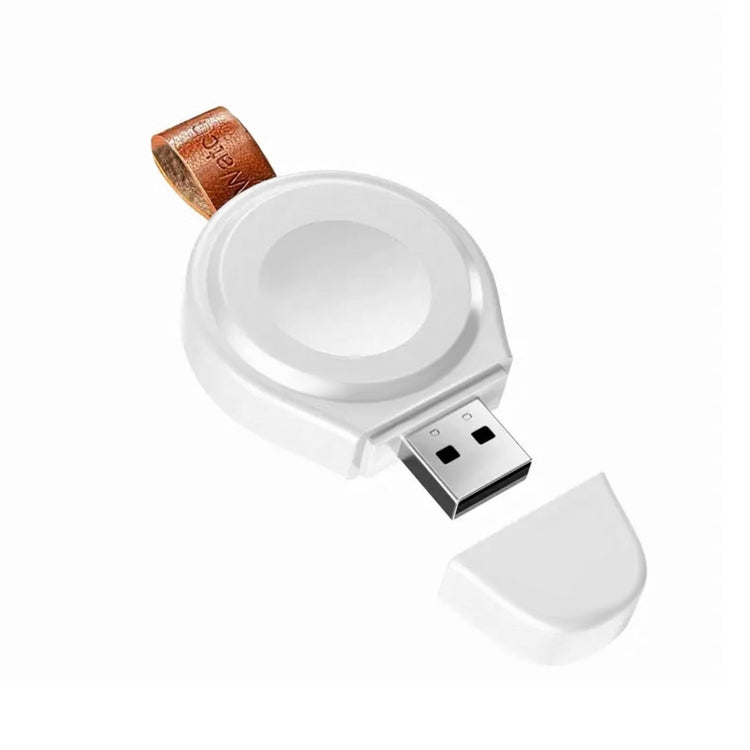 For Apple Watch Series A01 Portable Wireless Charger(White) - Charger / Holder by PMC Jewellery | Online Shopping South Africa | PMC Jewellery | Buy Now Pay Later Mobicred