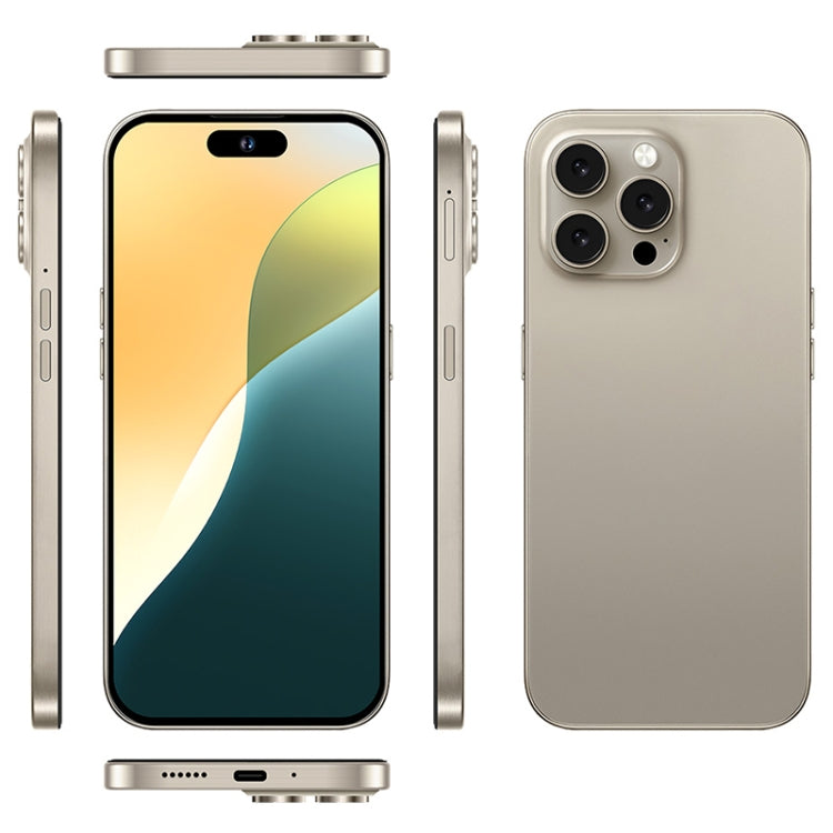 U218 / i16 Pro Max, 1GB+16GB, 6.6 inch Android 8.1 MTK6580A Quad Core, OTG, Network: 3G, Dual SIM, Plug:US Plug(Grey)