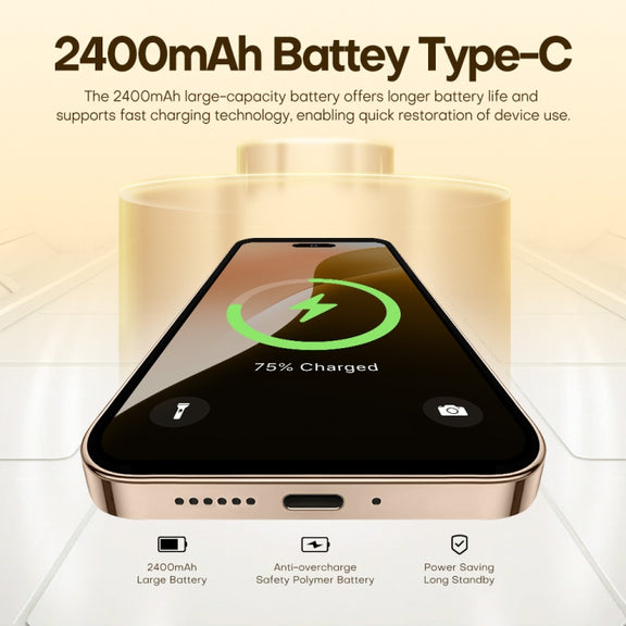 U218 / i16 Pro Max, 1GB+16GB, 6.6 inch Android 8.1 MTK6580A Quad Core, OTG, Network: 3G, Dual SIM, Plug:UK Plug(White)