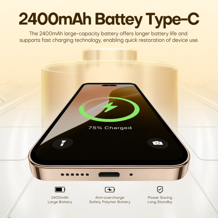 U218 / i16 Pro Max, 1GB+16GB, 6.6 inch Android 8.1 MTK6580A Quad Core, OTG, Network: 3G, Dual SIM, Plug:UK Plug(White)