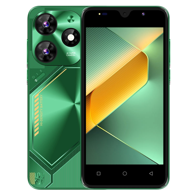 Povo6 Neo / DP29, 1GB+16GB, Face Identification, 5.0 inch Android 8.1 MTK6580M Quad Core, Network: 3G, Dual SIM, Plug:UK Plug(Green) - free shipping - PMc TechLife - Order now!
