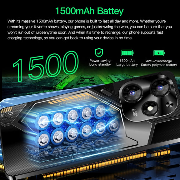 Povo6 Neo / DP29, 1GB+16GB, Face Identification, 5.0 inch Android 8.1 MTK6580M Quad Core, Network: 3G, Dual SIM, Plug:EU Plug(Green)