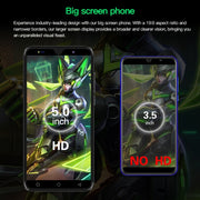 Povo6 Neo / DP29, 1GB+16GB, Face Identification, 5.0 inch Android 8.1 MTK6580M Quad Core, Network: 3G, Dual SIM, Plug:EU Plug(Green)