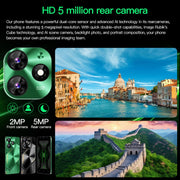 Povo6 Neo / DP29, 1GB+16GB, Face Identification, 5.0 inch Android 8.1 MTK6580M Quad Core, Network: 3G, Dual SIM, Plug:EU Plug(Green)
