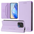 For DOOGEE N55 Plus RC01 Dual-Folded Magnetic Suction RFID Leather Phone Case(Light Purple) - Doogee Cases by PMC TechLife | Online Shopping South Africa | PMC TechLife | Buy Now Pay Later Mobicred
