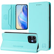 For Ulefone Note 16 Pro RC01 Dual-Folded Magnetic Suction RFID Leather Phone Case(Mint Green) - free shipping - PMC TechLife - Order now!