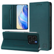 For Ulefone Note 20 Pro RC01 Dual-Folded Magnetic Suction RFID Leather Phone Case(Dark Green) - free shipping - PMC TechLife - Order now!