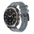 For Samsung Galaxy Watch Ultra 47mm AP Series Liquid Silicone Watch Band(Black Grey) - free shipping - PMc TechLife - Order now!