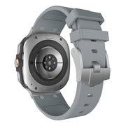 For Samsung Galaxy Watch Ultra 47mm AP Series Liquid Silicone Watch Band(Silver Grey)