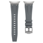 For Samsung Galaxy Watch Ultra 47mm AP Series Liquid Silicone Watch Band(Silver Grey)