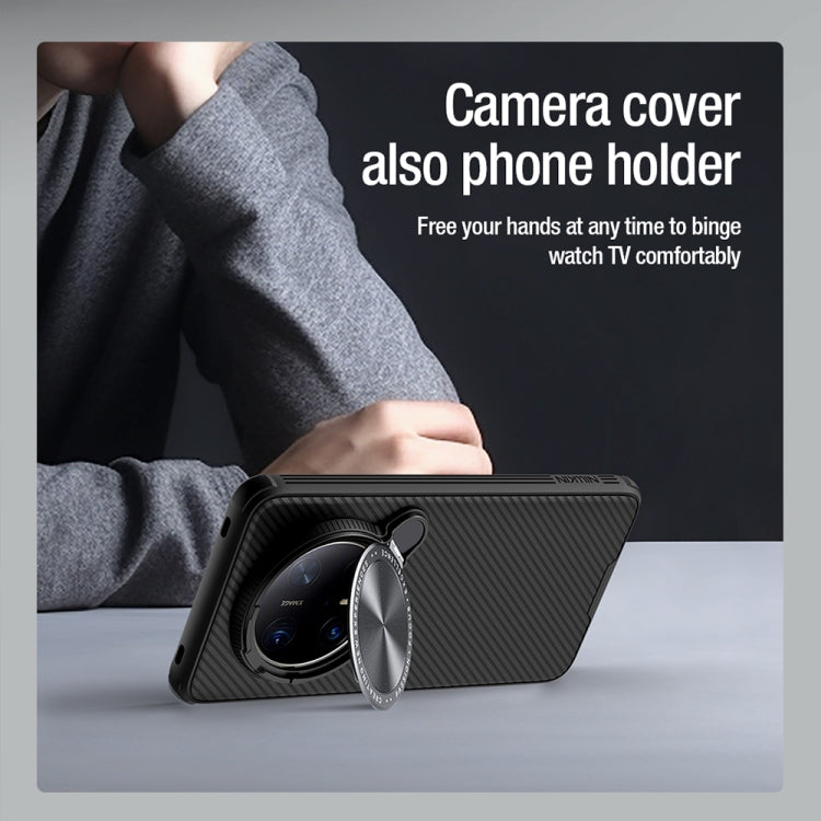 For Huawei Mate 70 Pro / 70 Pro+ NILLKIN CamShield Prop MagSafe Magnetic PC Phone Case(Black) - free shipping - PMC TechLife - Order now!