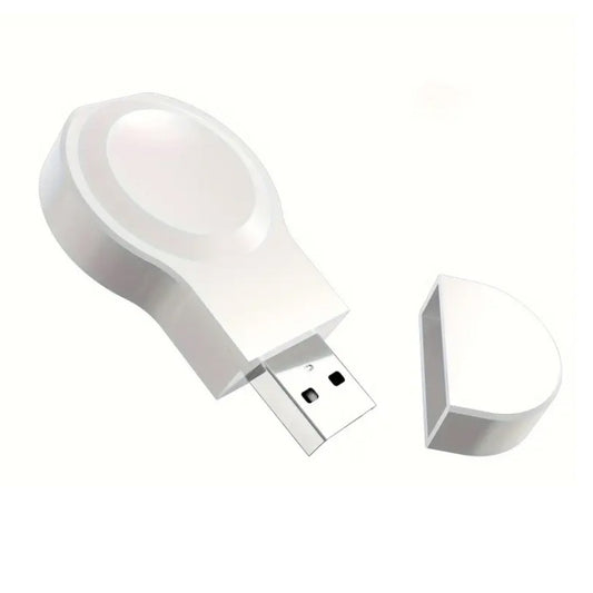 For Apple Watch Series A13 Portable Wireless Charger(White) - Charger / Holder by PMC Jewellery | Online Shopping South Africa | PMC Jewellery | Buy Now Pay Later Mobicred