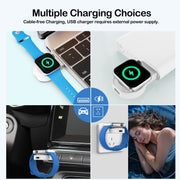 For Apple Watch Series A13 Portable Wireless Charger(White)